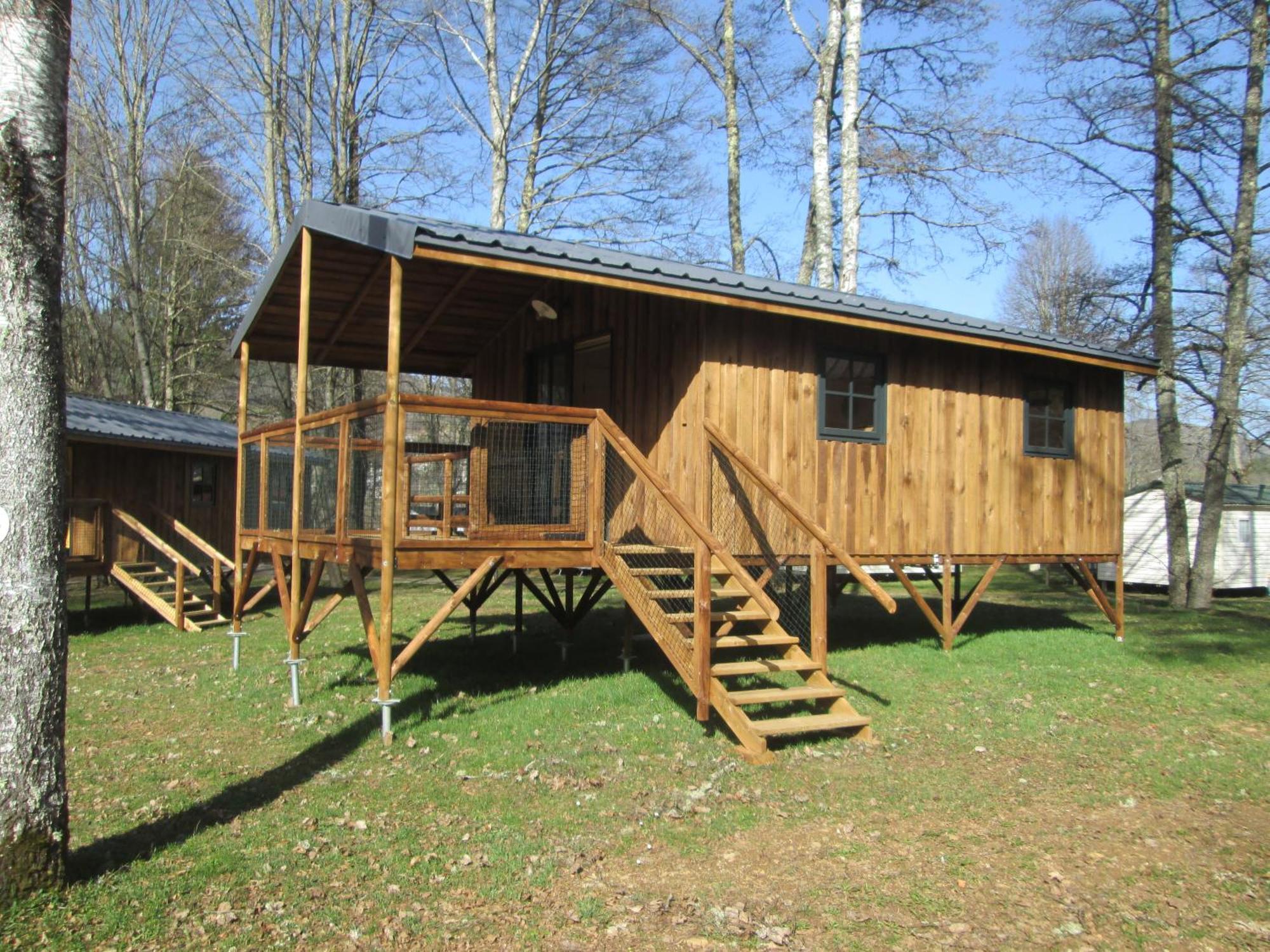 Camping La Borie Basse Condat  Exteriör bild